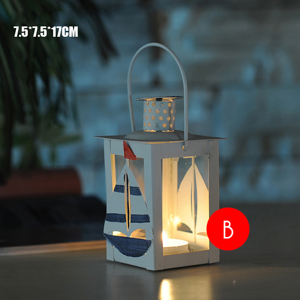 Đèn nến hình biển mẫu B